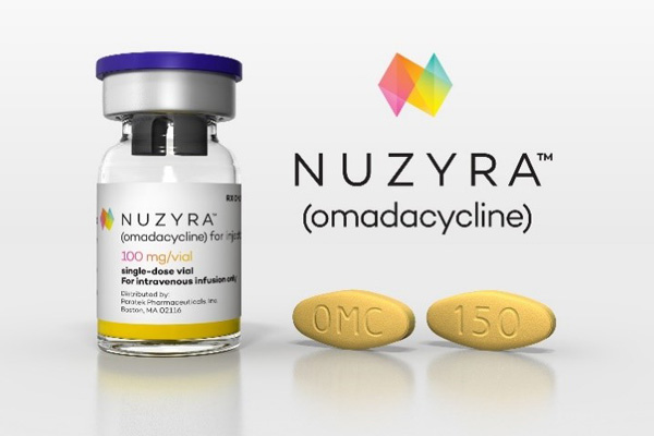 Biệt dược Nuzyra dạng tiêm tĩnh mạch và dạng dùng đường uống của Omadacycline.