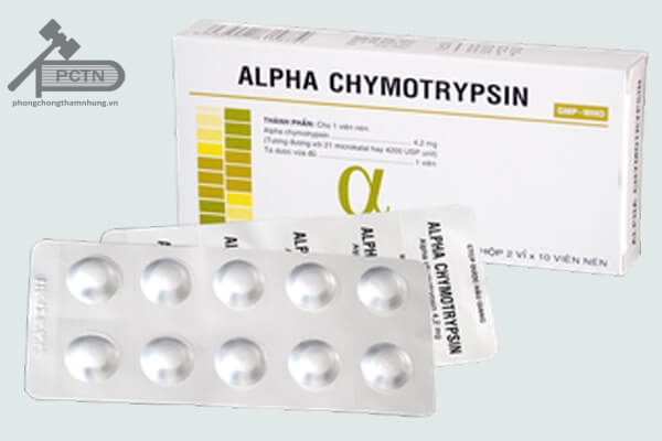 Thuốc Alphachymotrypsin - Hậu Giang