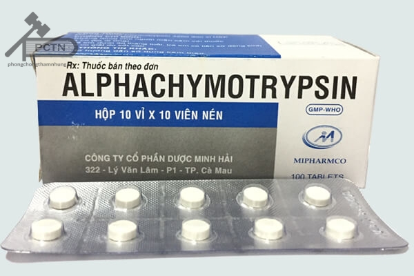 Thuốc Alphachymotrypsin - Mipharmco