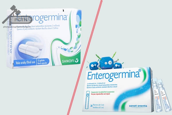 Hai dạng bào chế của Enterogermina