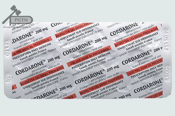 Vỉ thuốc Cordarone