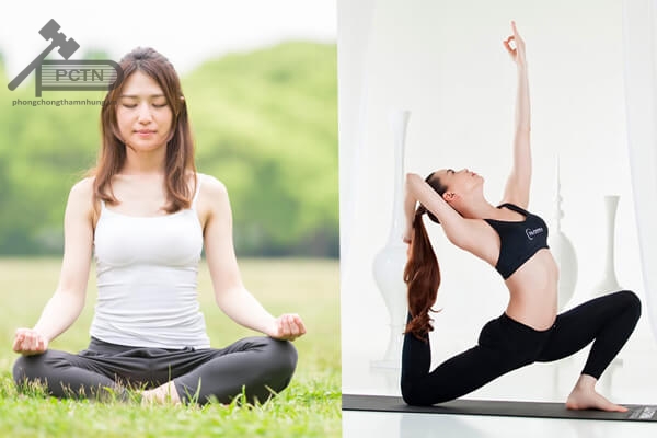 Bạn có thể tập thiền hoặc tập yoga
