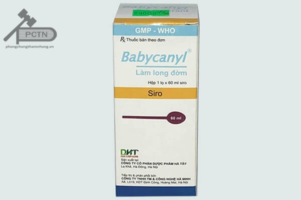 Hộp thuốc Babycanyl