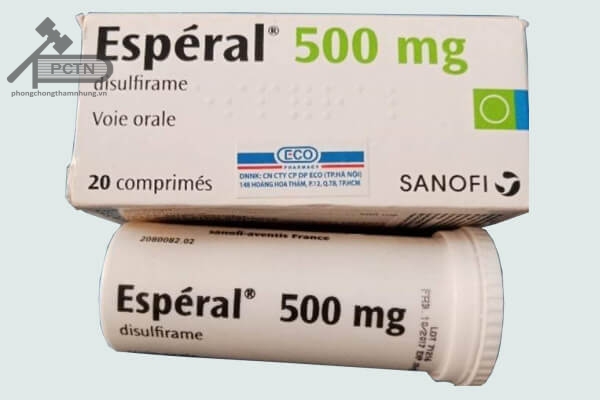 esperal 500mg có tác dụng điều trị cai rượu