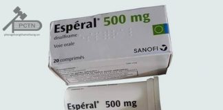 Thuốc Esperal 500mg của hãng sanofi