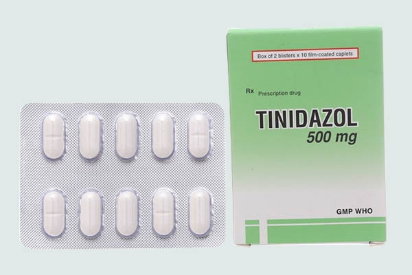 Hộp thuốc Tinidazol