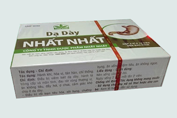 thuoc_chua_dau_da_day_da_day_nhat_nhat Thuốc chữa đau dạ dày: Dạ dày nhất nhất