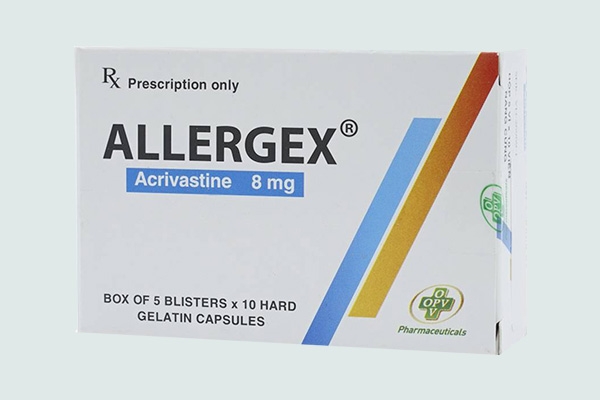 Hộp thuốc Allergex
