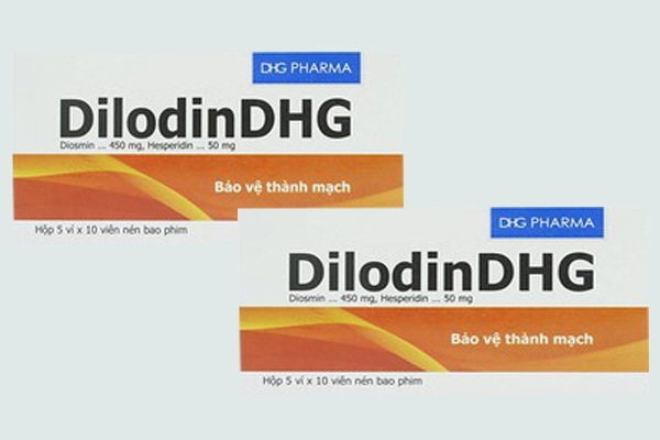 Hộp thuốc Dilodin DHG