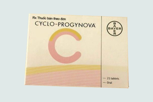 Hộp thuốc Cyclo Progynova