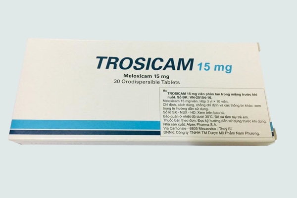 Hộp thuốc Trosicam
