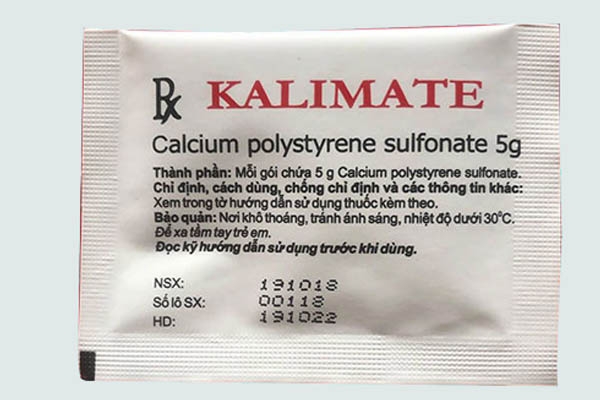 Thành phần của thuốc Kalimate