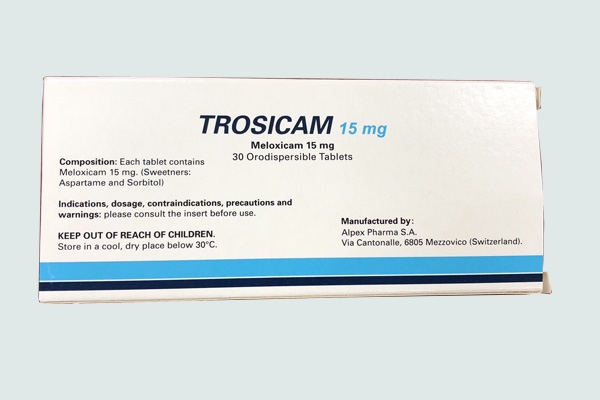 Thuốc Trosicam