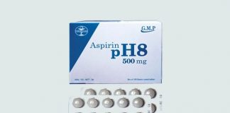 Aspirin pH8