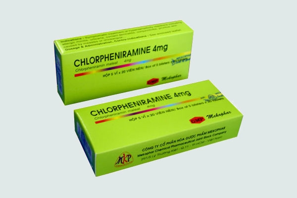 Thuốc Chlorpheniramine 4mg