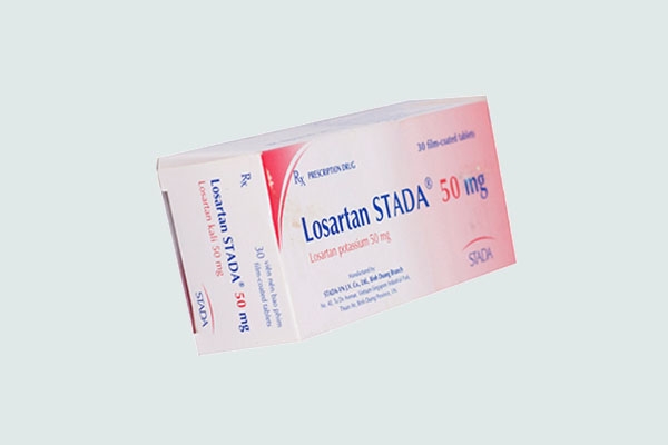 Hộp thuốc Losartan