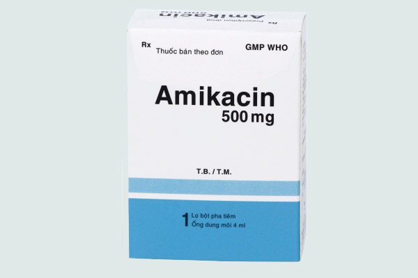 Hộp thuốc Amikacin
