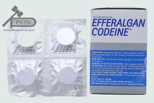 Thành phần Efferalgan Codein
