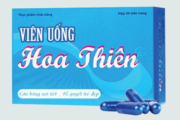 Sản phẩm Viên uống Hoa Thiên dạng vỉ