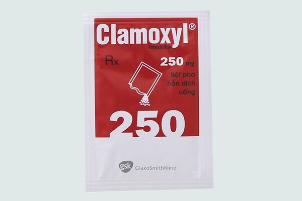 Gói thuốc Clamoxyl