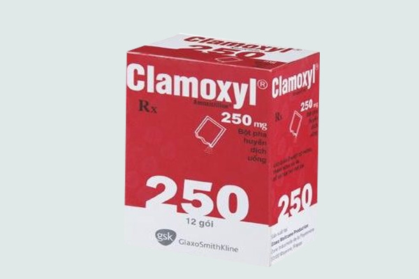 Hộp thuốc Clamoxyl