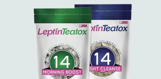 Trà giảm cân Leptin Teatox