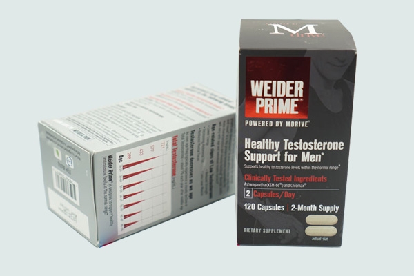 Hình dạng hộp sản phẩm Healthy Testosterone Support for Men