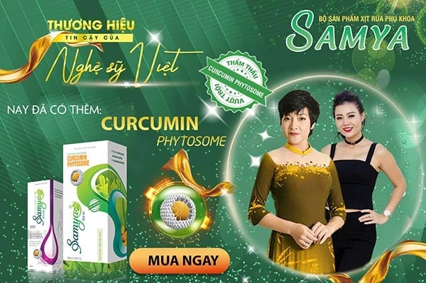 Bộ sản phẩm Samya đã có thêm thành phần Curcumin Phytosome