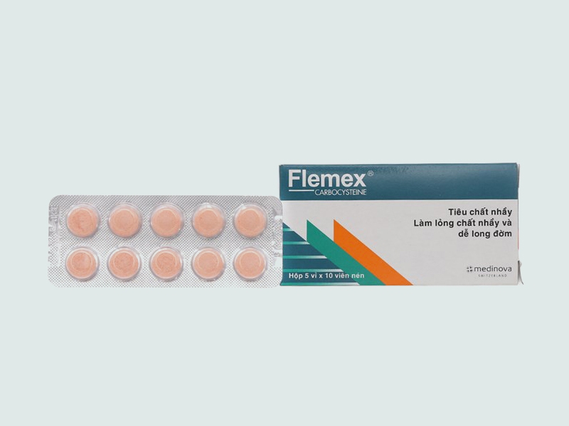 Thuốc Flemex hộp 50 viên