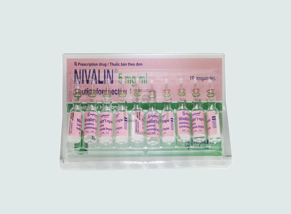 Hình ảnh: Ống thuốc Nivalin 5mg/ml