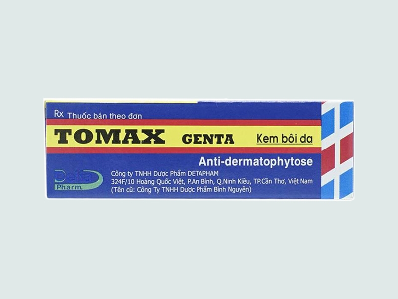 Hình ảnh: Hộp thuốc Tomax Genta