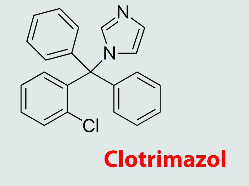 Công thức hóa học của Clotrimazol