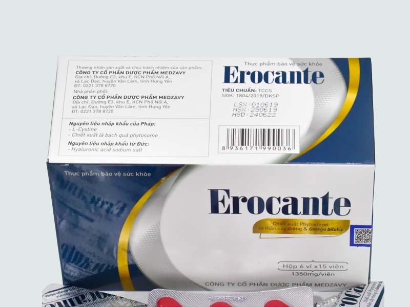 Viên uống Erocante
