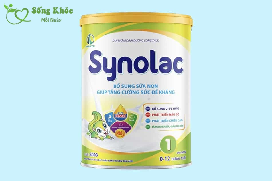 Sữa non synolac tốt nhất cho bé