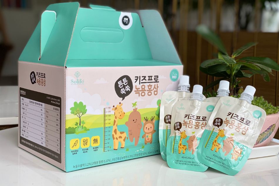 Hình ảnh về sản phẩm Hồng Sâm Baby Solife
