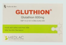 Thuốc tiêm truyền Gluthion 600 Medlac