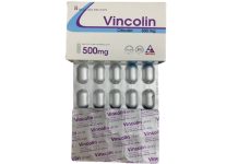 Thuốc Vincolin 500mg dạng viên