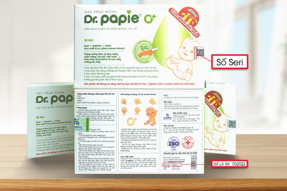 Sự thật về Dr.Papie kém chất lượng, không đảm bảo chất lượng đóng gói đang lưu hành trên thị trường