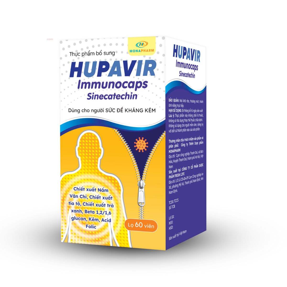 HUPAVIR Immunocaps Sinecatechin