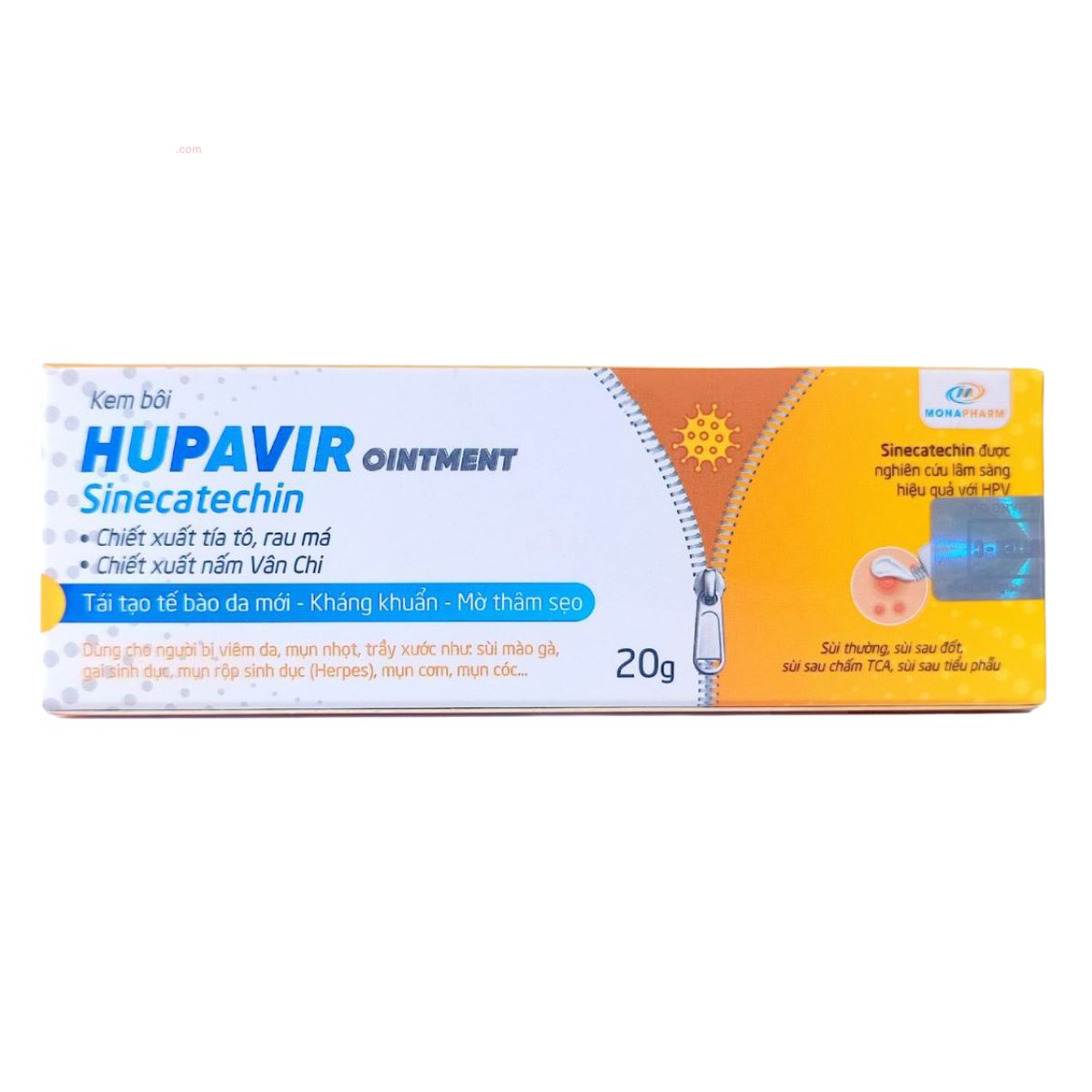 Kem bôi Hupavir Ointment Sinecatechin