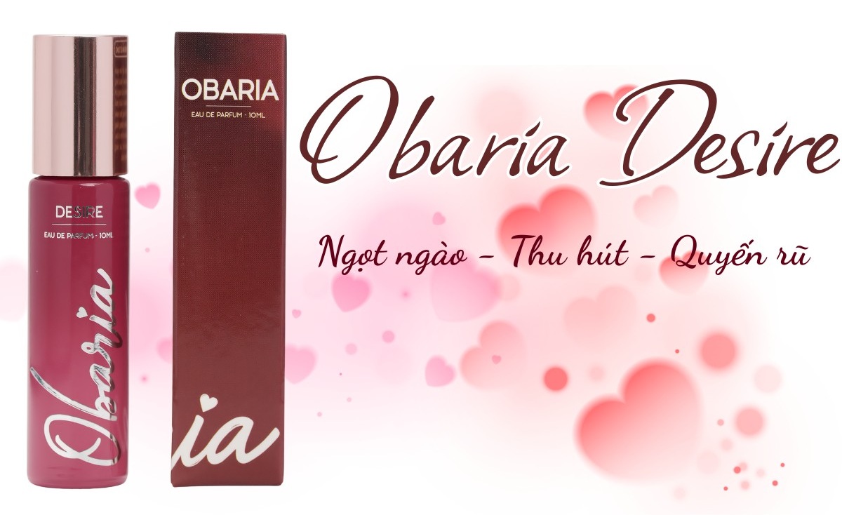 Son nước hoa vùng kín Obaria Desire – Ngọt ngào, thu hút và quyến rũ