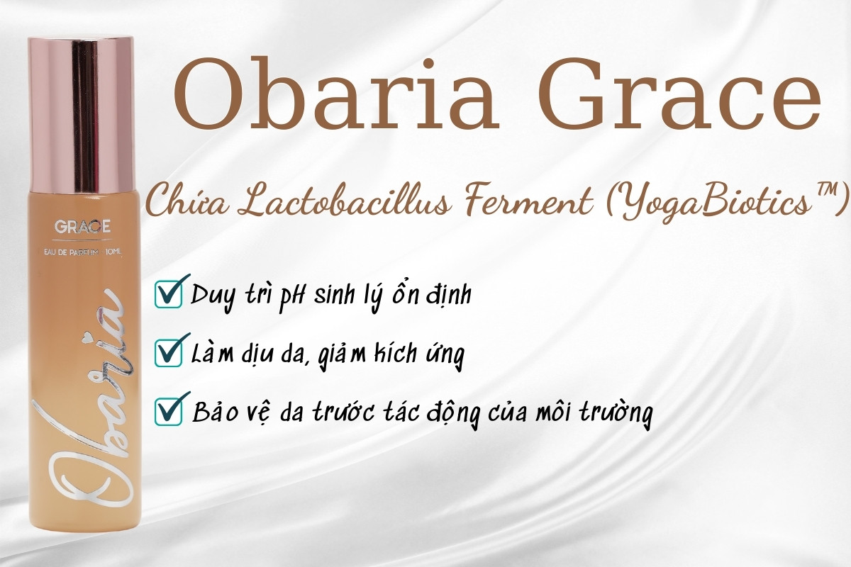 Obaria Grace - Cơ chế chăm sóc toàn diện cho vùng kín