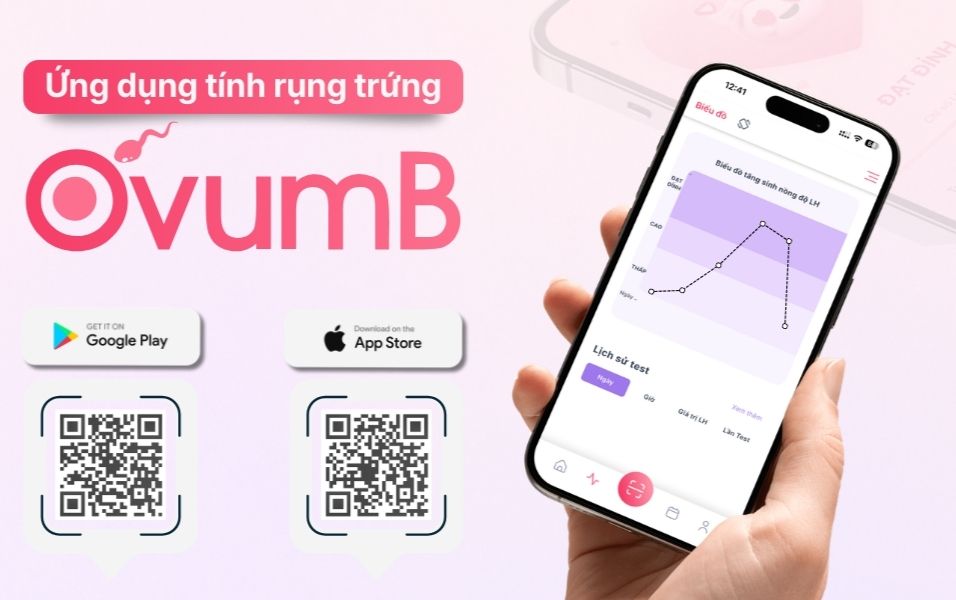 Ứng dụng tính rụng trứng OvumB