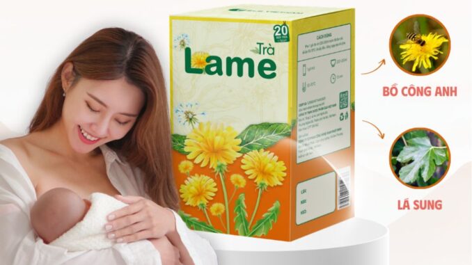 Trà lợi sữa Lame