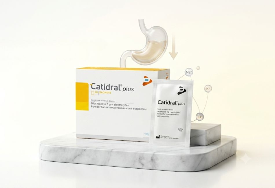 Catidral Plus hỗ trợ giảm tiêu chảy cấp, mạn tính và dự phòng tiêu chảy do hóa trị, xạ trị