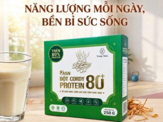 Bột Cordy Protein 80+ bổ sung năng lượng cho hoạt động hàng ngày
