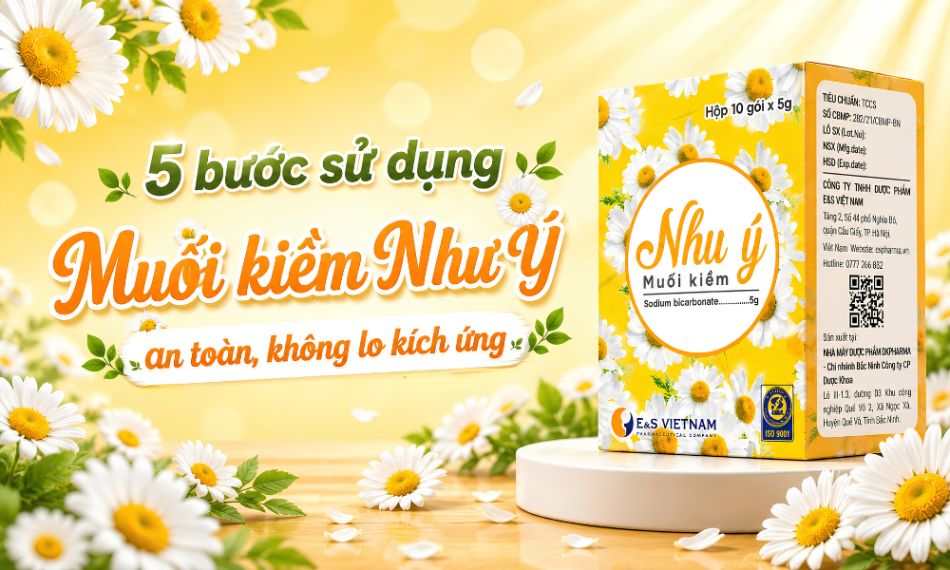Mách nhỏ chị em 5 bước sử dụng Muối kiềm Như Ý an toàn, không lo kích ứng