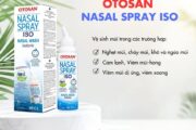 Xịt rửa mũi Otosan Nasal Spray ISO