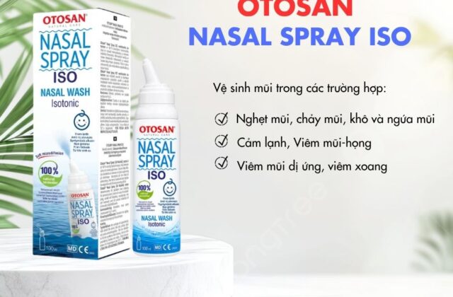 Xịt rửa mũi Otosan Nasal Spray ISO