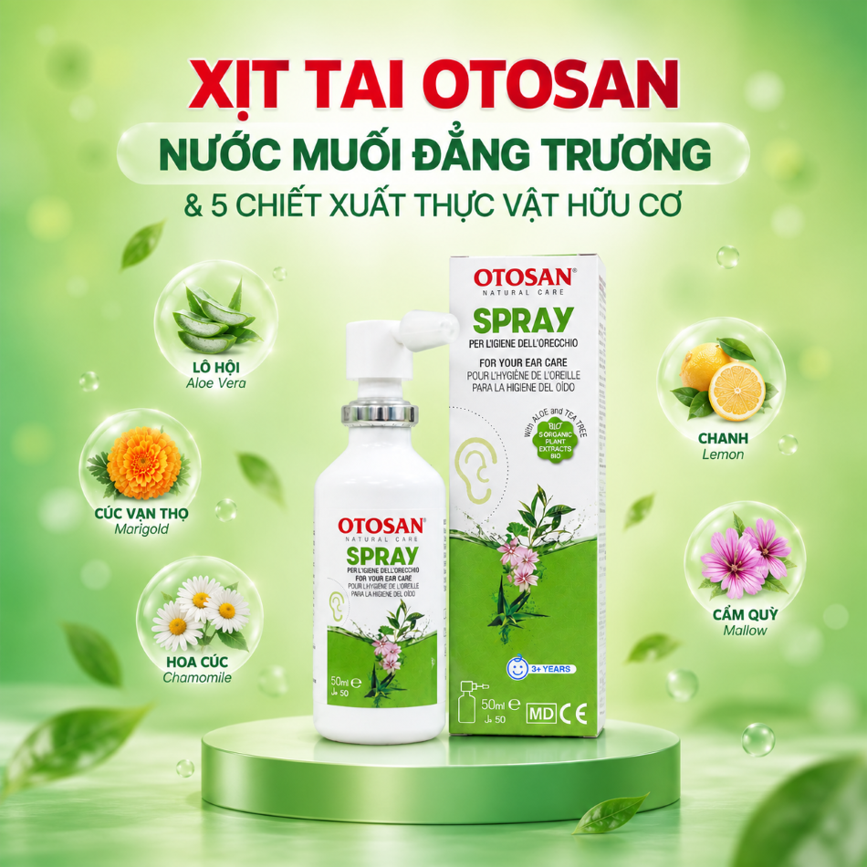 Thành phần dịu nhẹ, chứa chiết xuất thực vật hữu cơ